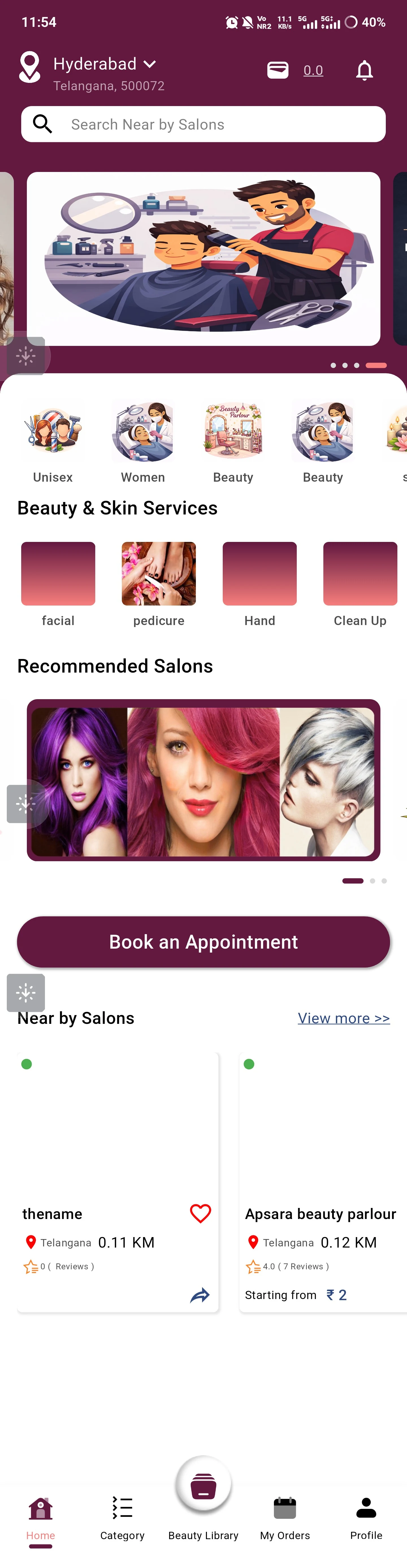 Gocut Beauty App
