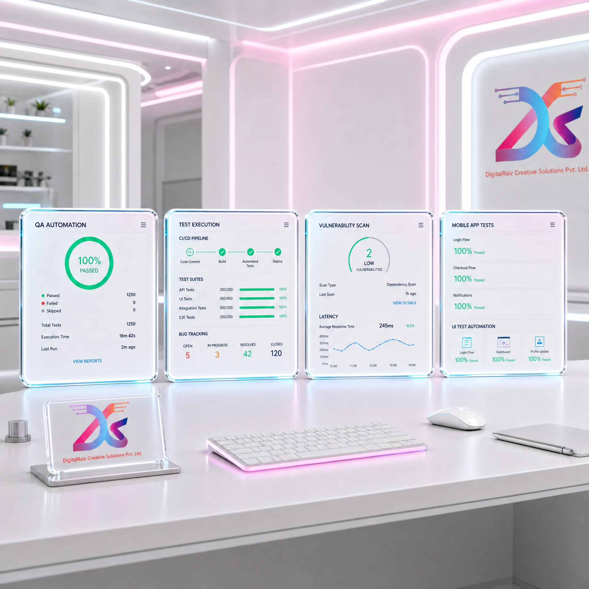 Software Testing & Quality Assurance Services Showcase
